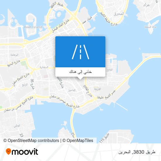 خريطة طريق 3830
