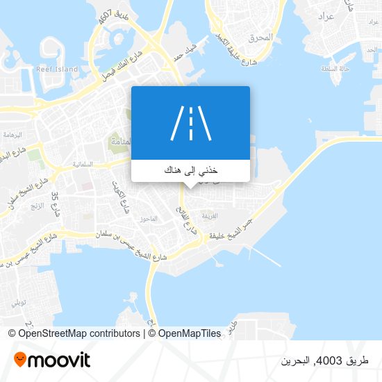 خريطة طريق 4003