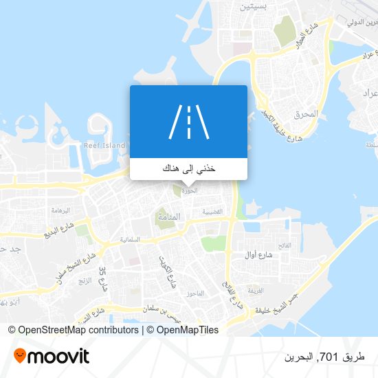 خريطة طريق 701