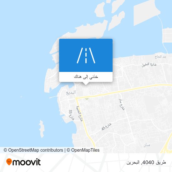 خريطة طريق 4040