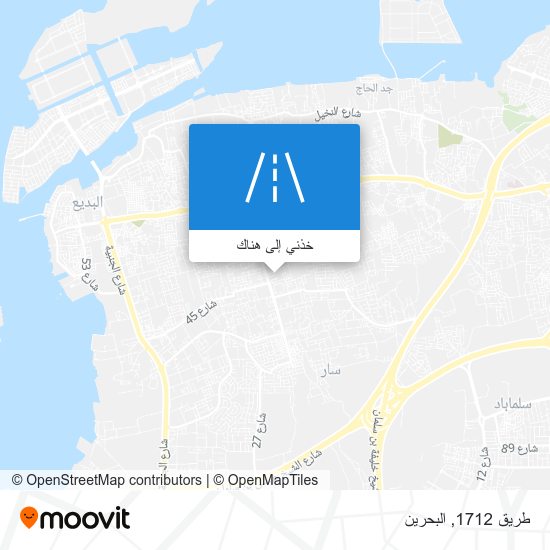 خريطة طريق 1712