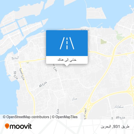 خريطة طريق 931