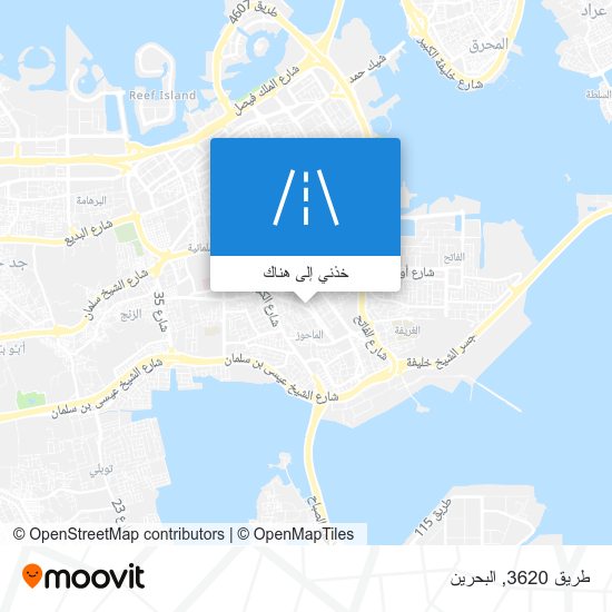 خريطة طريق 3620
