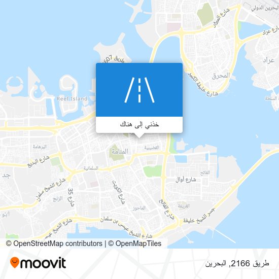 خريطة طريق 2166