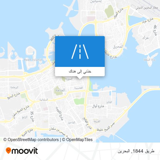 خريطة طريق 1844