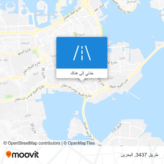 خريطة طريق 3437