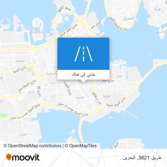 خريطة طريق 3821