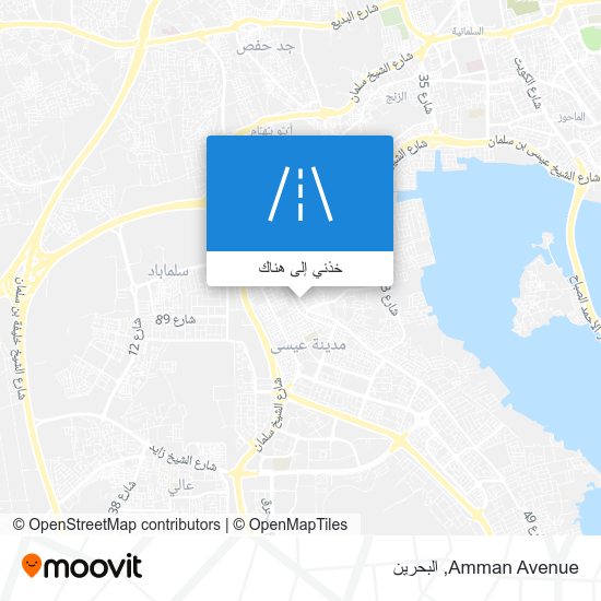 خريطة Amman Avenue