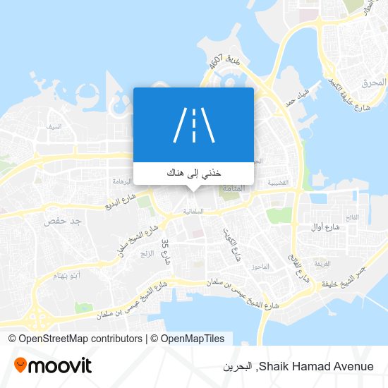 خريطة Shaik Hamad Avenue