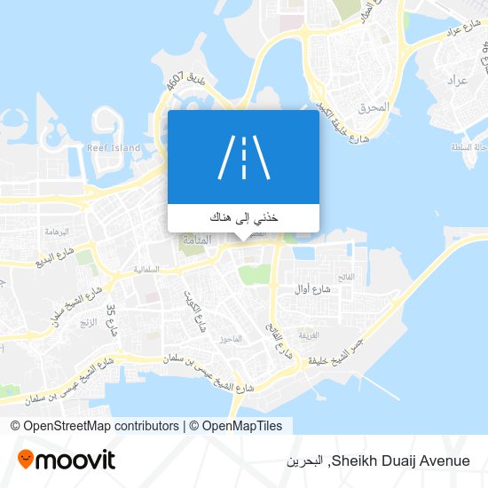 خريطة Sheikh Duaij Avenue