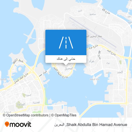 خريطة Shaik Abdulla Bin Hamad Avenue