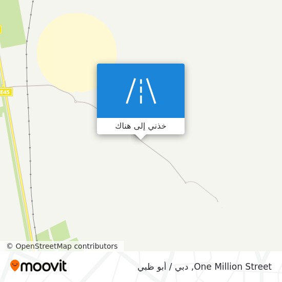 خريطة One Million Street