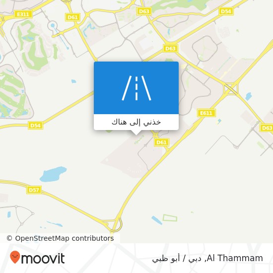 خريطة Al Thammam