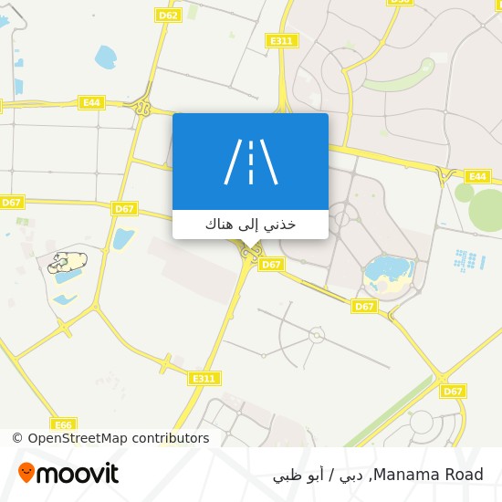 خريطة Manama Road