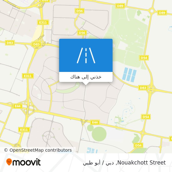 خريطة Nouakchott Street