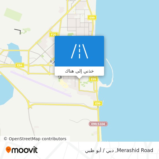 خريطة Merashid Road