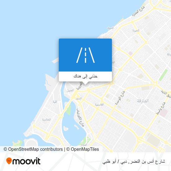 خريطة شارع أنس بن النضر