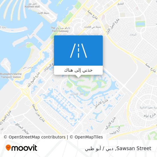 خريطة Sawsan Street