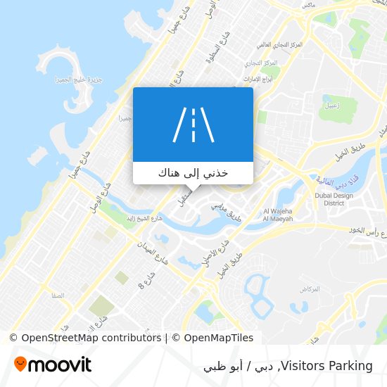 خريطة Visitors Parking