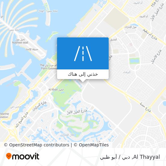 خريطة Al Thayyal