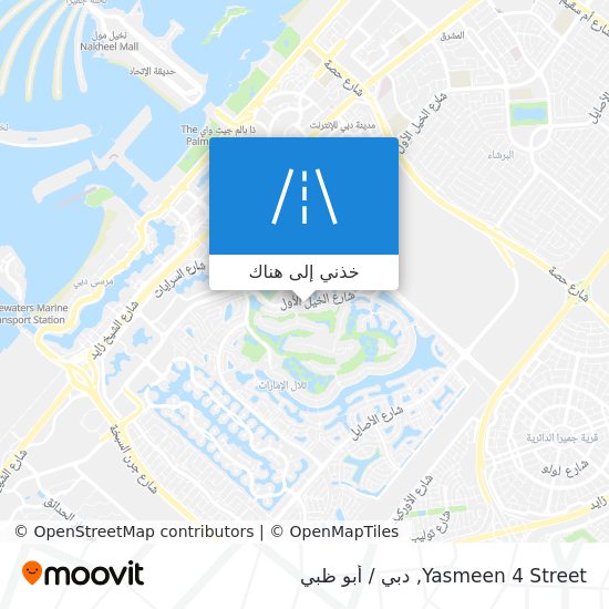 خريطة Yasmeen 4 Street