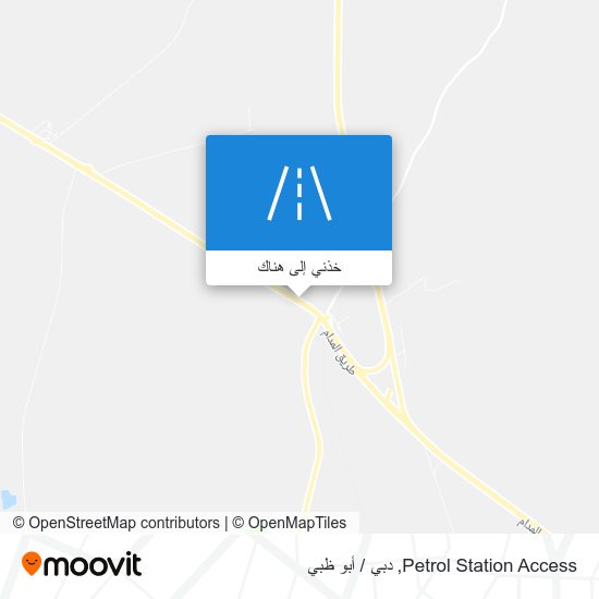 خريطة Petrol Station Access