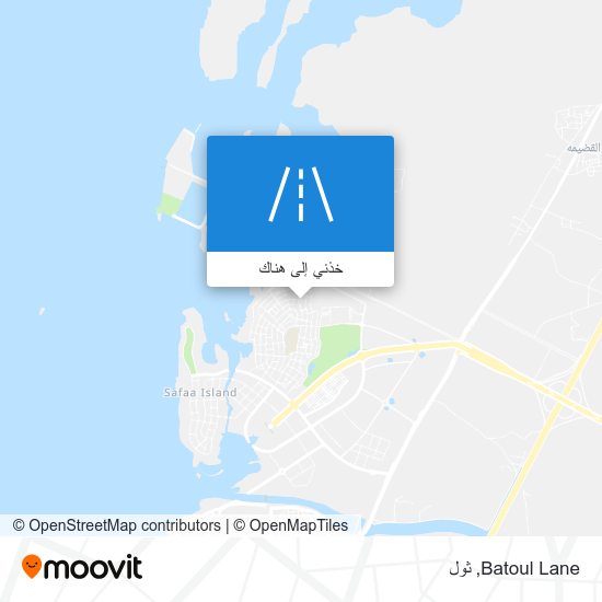 خريطة Batoul Lane