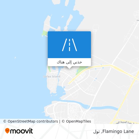 خريطة Flamingo Lane