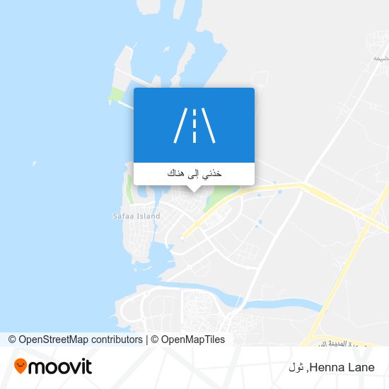 خريطة Henna Lane