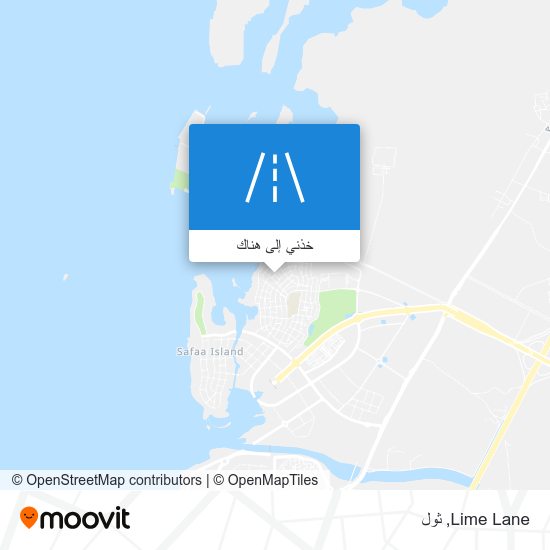 خريطة Lime Lane