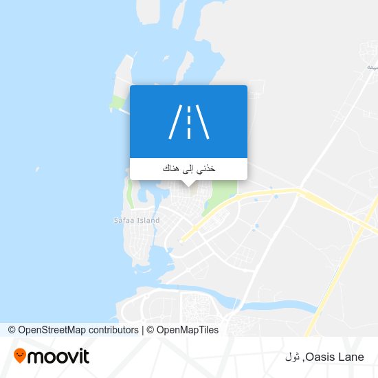 خريطة Oasis Lane