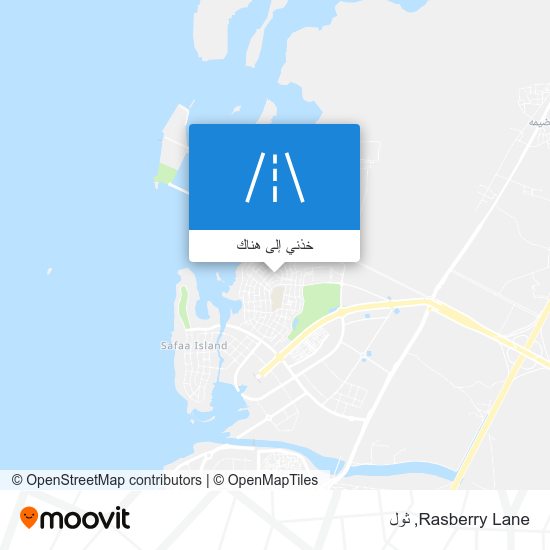 خريطة Rasberry Lane