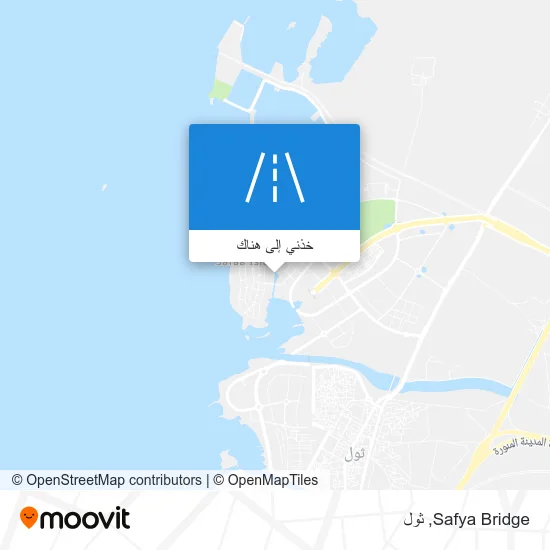 خريطة Safya Bridge