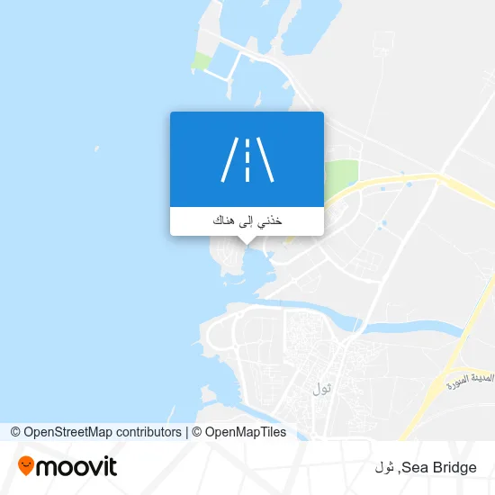 خريطة Sea Bridge