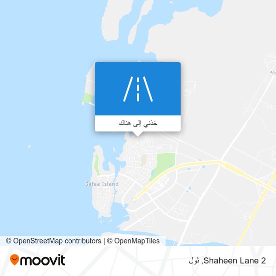 خريطة Shaheen Lane 2
