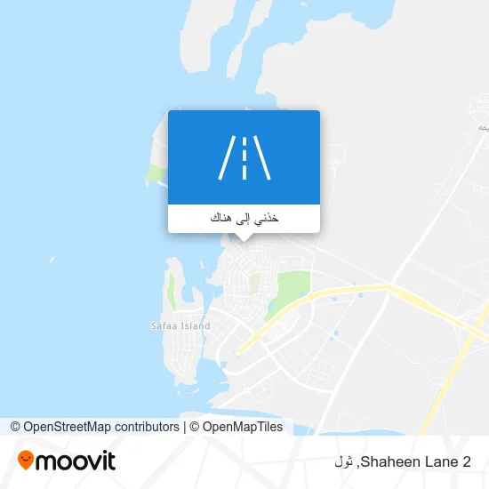خريطة Shaheen Lane 2