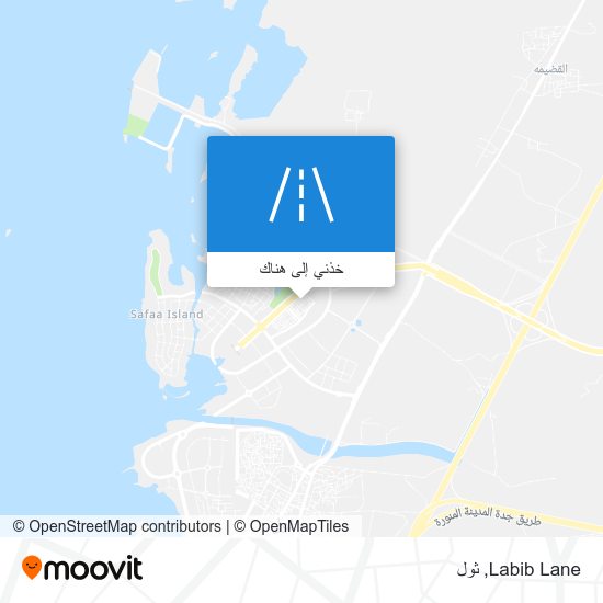 خريطة Labib Lane