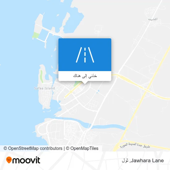 خريطة Jawhara Lane