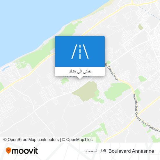 خريطة Boulevard Annasrine