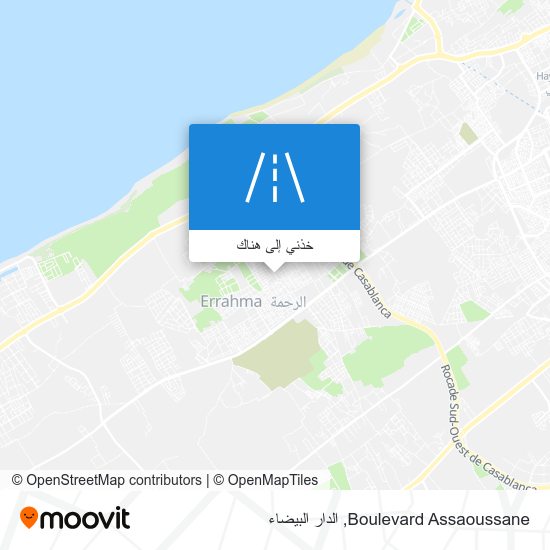 خريطة Boulevard Assaoussane