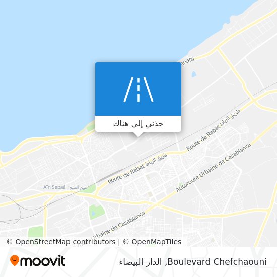 خريطة Boulevard Chefchaouni