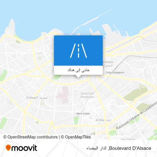 خريطة Boulevard D'Alsace