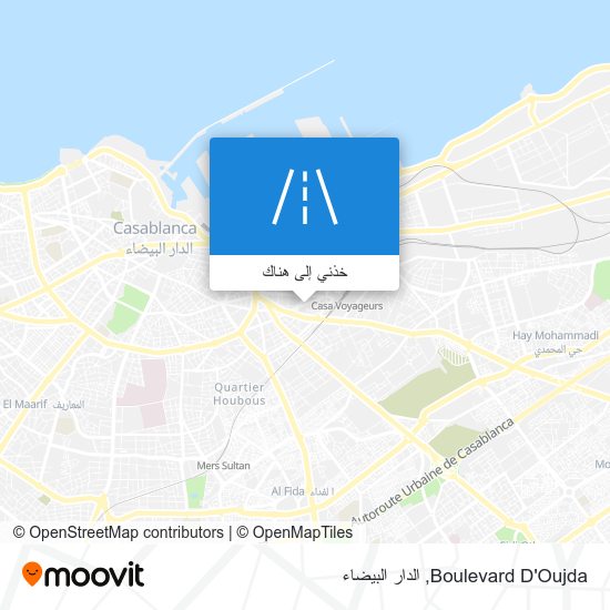 خريطة Boulevard D'Oujda
