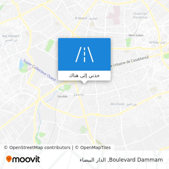 خريطة Boulevard Dammam
