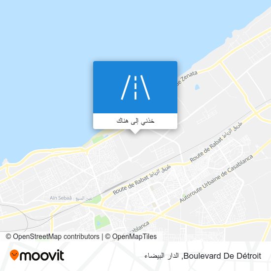 خريطة Boulevard De Détroit