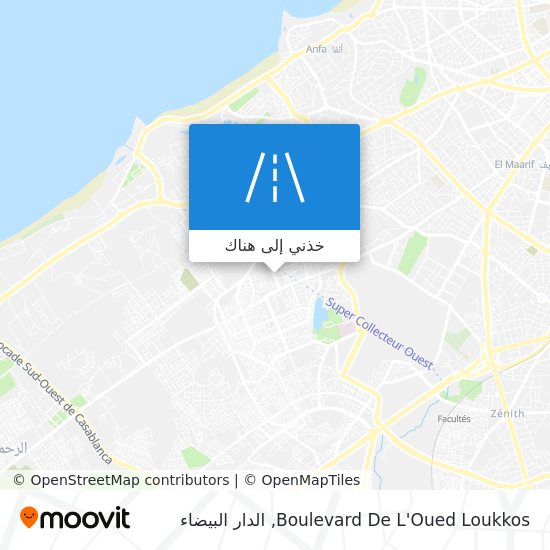 خريطة Boulevard De L'Oued Loukkos
