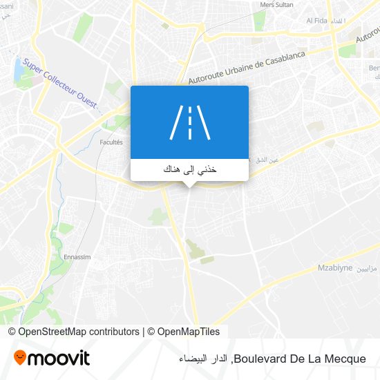 خريطة Boulevard De La Mecque