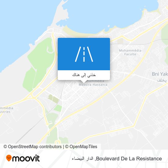 خريطة Boulevard De La Resistance