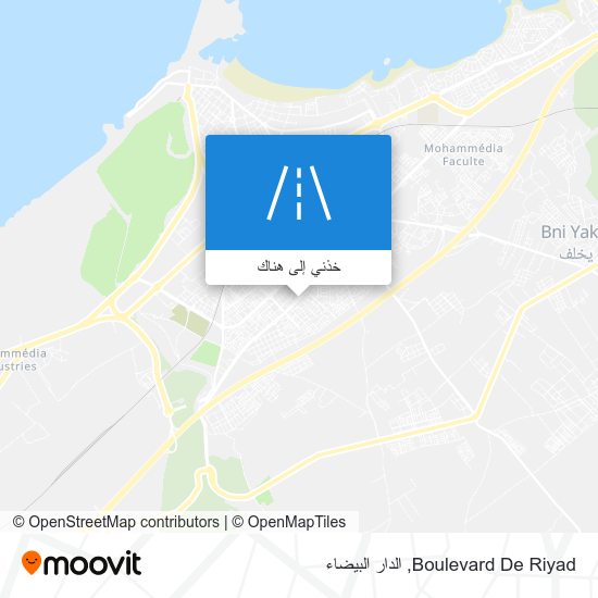 خريطة Boulevard De Riyad