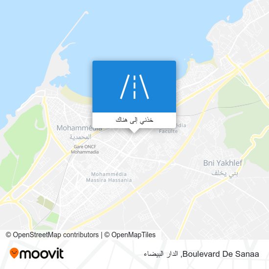 خريطة Boulevard De Sanaa
